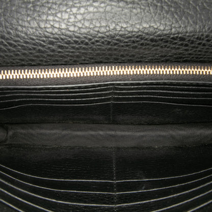 Gucci Leather Interlocking G Dollar Wallet on Chain