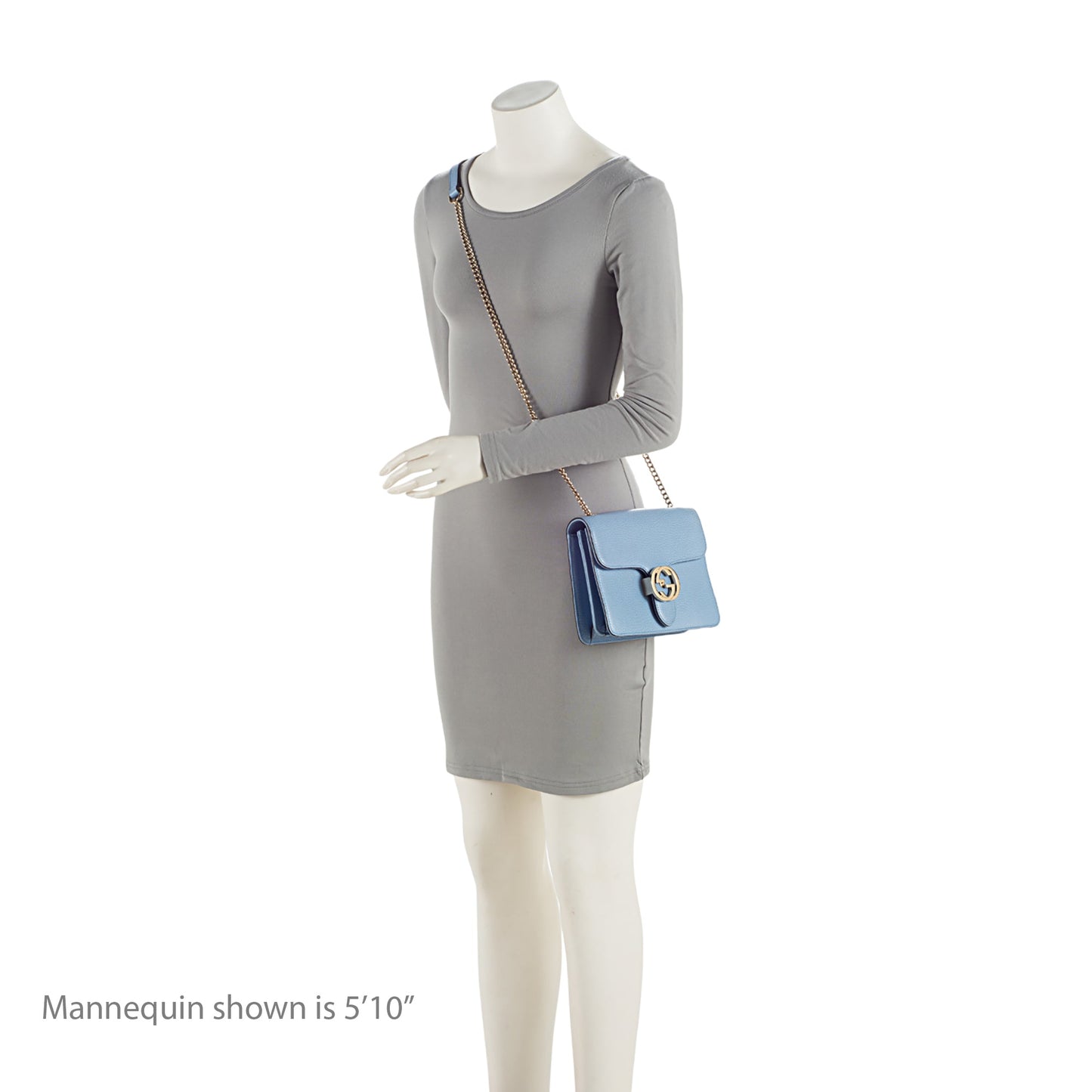 Gucci Leather Interlocking G Small Shoulder Bag (SHF-PdpWhK)