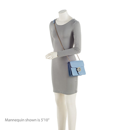 Gucci Leather Interlocking G Small Shoulder Bag (SHF-PdpWhK)