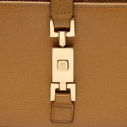 Gucci Leather Jackie Long Wallet (SHF-BlyuRJ)