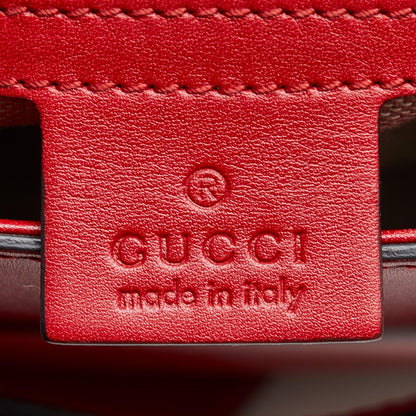 Gucci Leather Lady Web Crossbody Bag (SHG-xDZCTS)