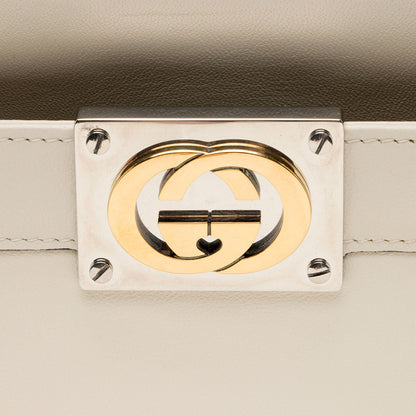 Gucci Calfskin Interlocking G Top Handle Bag (SHF-sjQV4q)