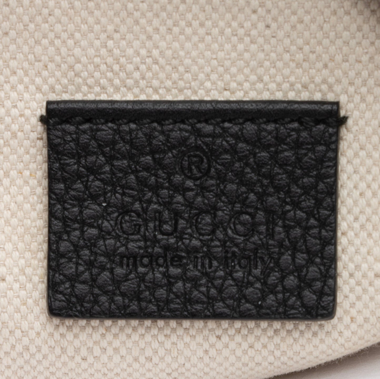 Gucci Leather Logo Belt Bag (SHF-9zS2VO)