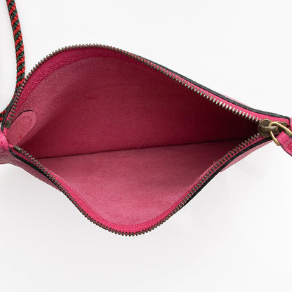 Gucci Leather Logo Drawstring Backpack (SHF-13243)