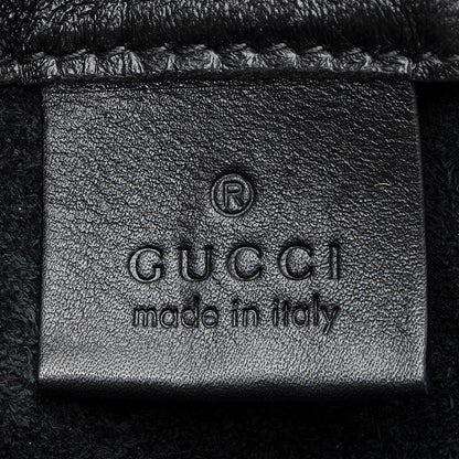 Gucci Leather Logo Drawstring Backpack (SHF-20714)