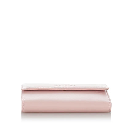 Gucci Leather Long Wallet (SHG-36175)