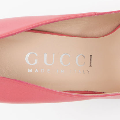 Gucci Leather Malaga Kid Anita Pumps - Size 9 / 39