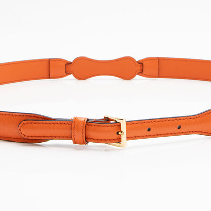 Gucci Leather Monochrome Horsebit Belt - Size 36 / 90