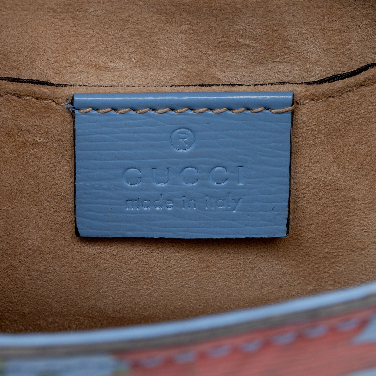 Gucci Leather New Flora Sylvie Mini Chain Bag (SHF-Yl1uiM)