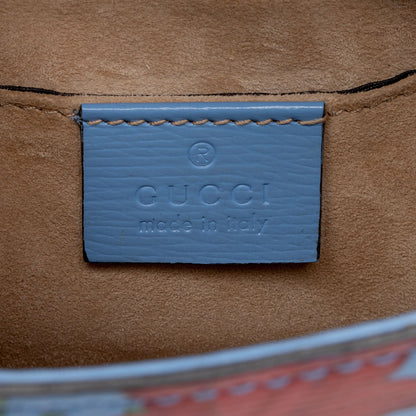 Gucci Leather New Flora Sylvie Mini Chain Bag (SHF-Yl1uiM)