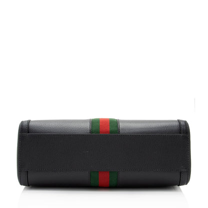 Gucci Leather Ophidia Medium Boston Bag (SHF-Cqcjoo)
