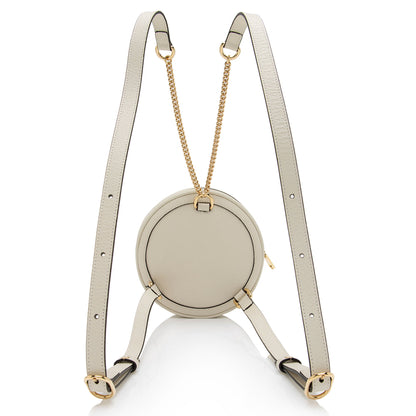 Gucci Leather Ophidia Round Mini Backpack (SHF-236SPs)