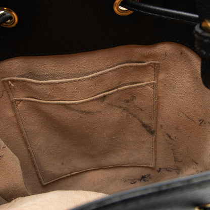 Gucci Leather Ophidia Small Bucket Bag (SHF-xMZSzx)
