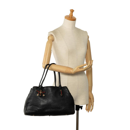 Gucci Leather Princy Tote (SHG-O9BrQn)