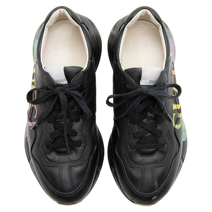 Gucci Leather Rainbow Rhyton Sneakers - Men's Size 8.5 / 42 (SHF-20553)