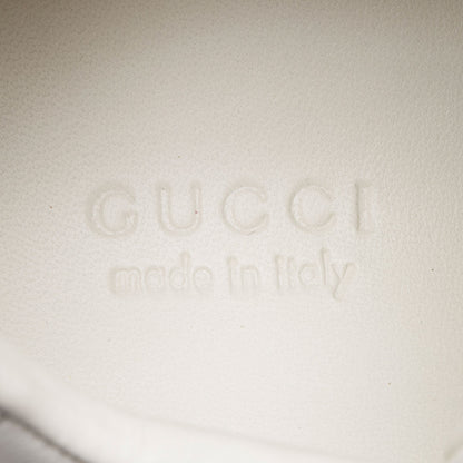 Gucci Leather Re-Web Low Top Sneakers - Size 9 / 39