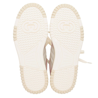 Gucci Leather Re-Web Low Top Sneakers - Size 9 / 39