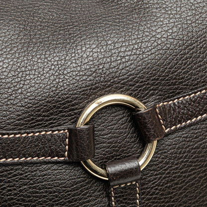 Gucci Leather Reins Hobo Bag