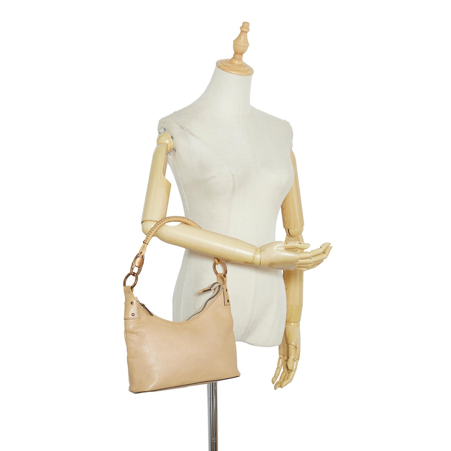 Gucci Leather Shoulder Bag (SHG-pf18Rk)