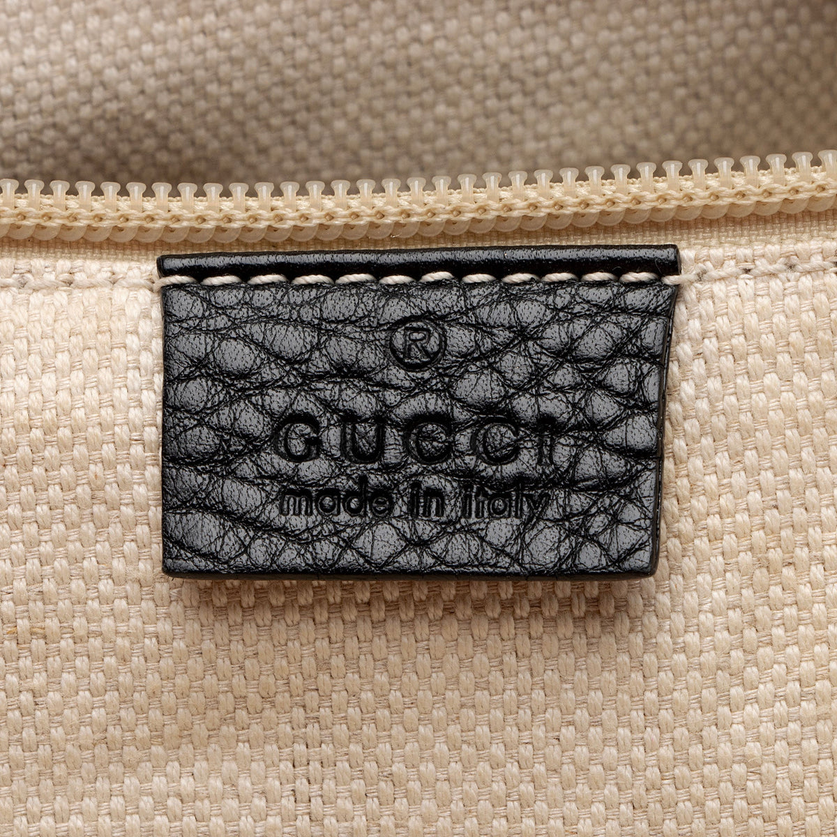 Gucci Leather Signature Web Messenger (SHF-6F03zC)