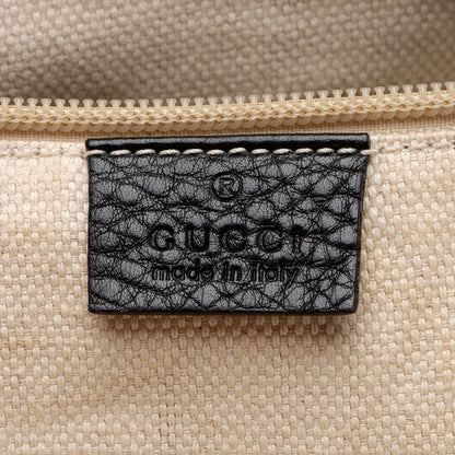Gucci Leather Signature Web Messenger (SHF-6F03zC)