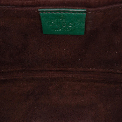 Gucci Leather Snaffle Bit Chain Shoulder Bag