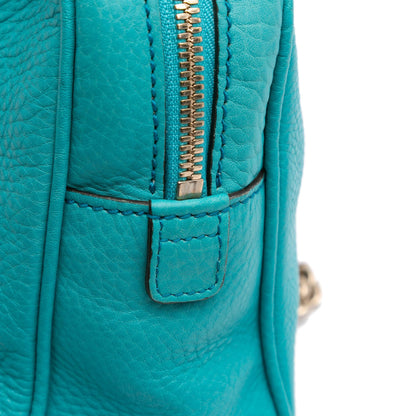 Gucci Leather Soho Chain Zip Shoulder Bag