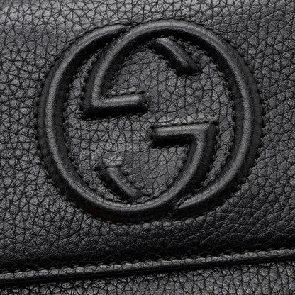 Gucci Leather Soho Continental Wallet (SHF-21799)