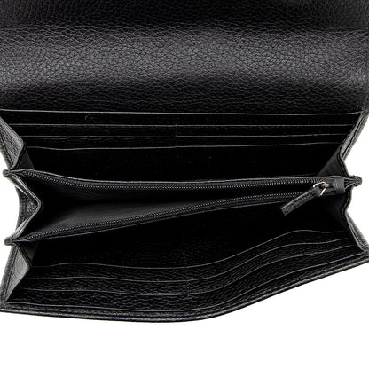 Gucci Leather Soho Continental Wallet (SHF-21799)