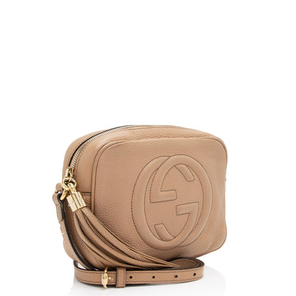 Gucci Leather Soho Disco Bag - FINAL SALE (SHF-lzj3mO)