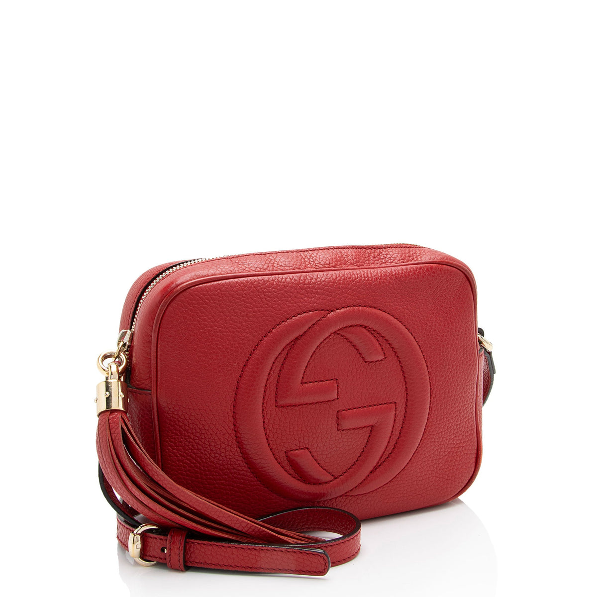 Gucci Leather Soho Disco Bag (SHF-n43jME)