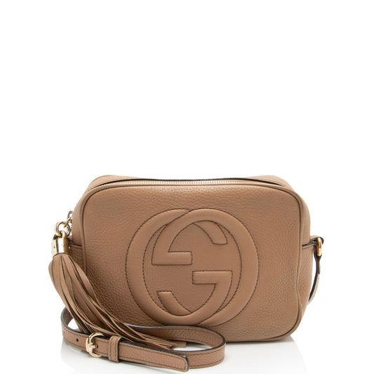 Gucci Leather Soho Disco Bag (SHF-ccMpml)