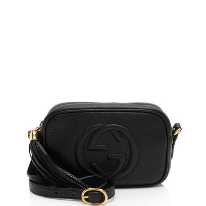 Gucci Leather Soho Disco Mini Bag (SHF-X7jJiu)