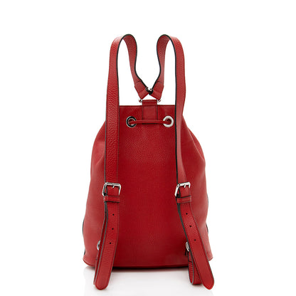 Gucci Leather Soho Drawstring Backpack (SHF-19672)