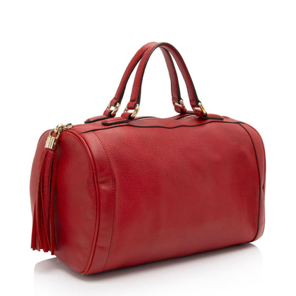 Gucci Leather Soho Medium Boston Bag (SHF-Xicyed)