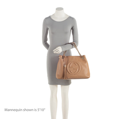 Gucci Leather Soho Medium Shoulder Bag (SHF-1JTOE4)