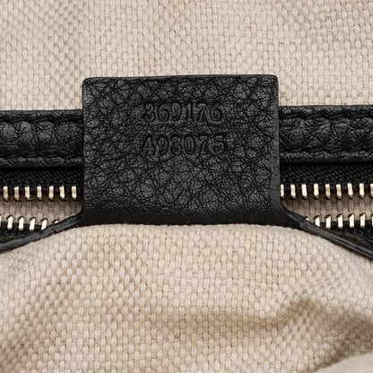 Gucci Leather Soho Top Handle (SHF-LCyvXT)