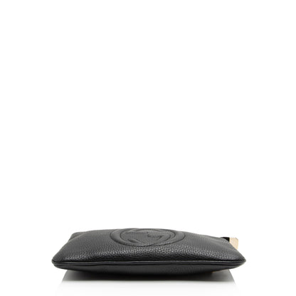 Gucci Leather Soho Wristlet (SHF-tCQd7D)