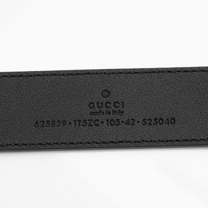 Gucci Leather Strawberry Cherry GG Marmont Belt - Size 42 / 105 (SHF-R4fdtL)