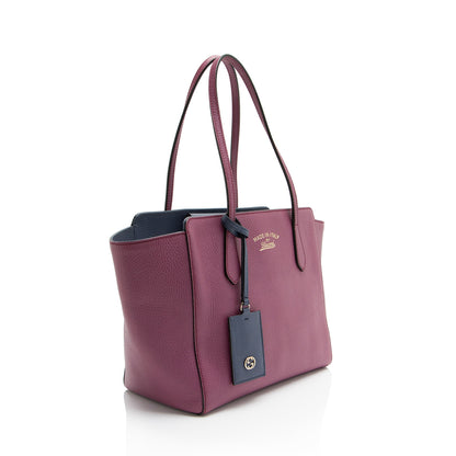 Gucci Leather Swing Small Tote