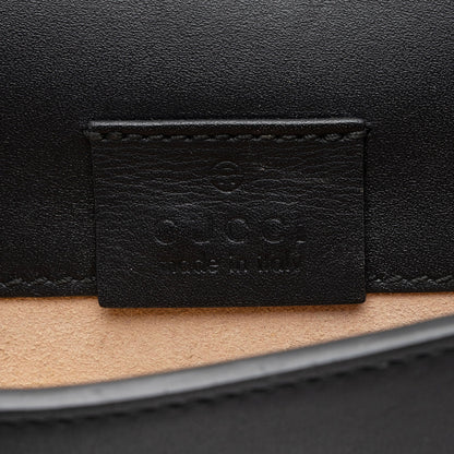 Gucci Leather Sylvie Super Mini Bag (SHF-pKo8lR)
