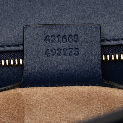 Gucci Leather Sylvie Medium Top Handle (SHF-s5Ji15)