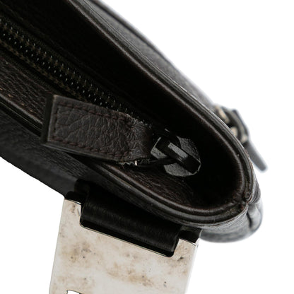 Gucci Leather Web Crossbody