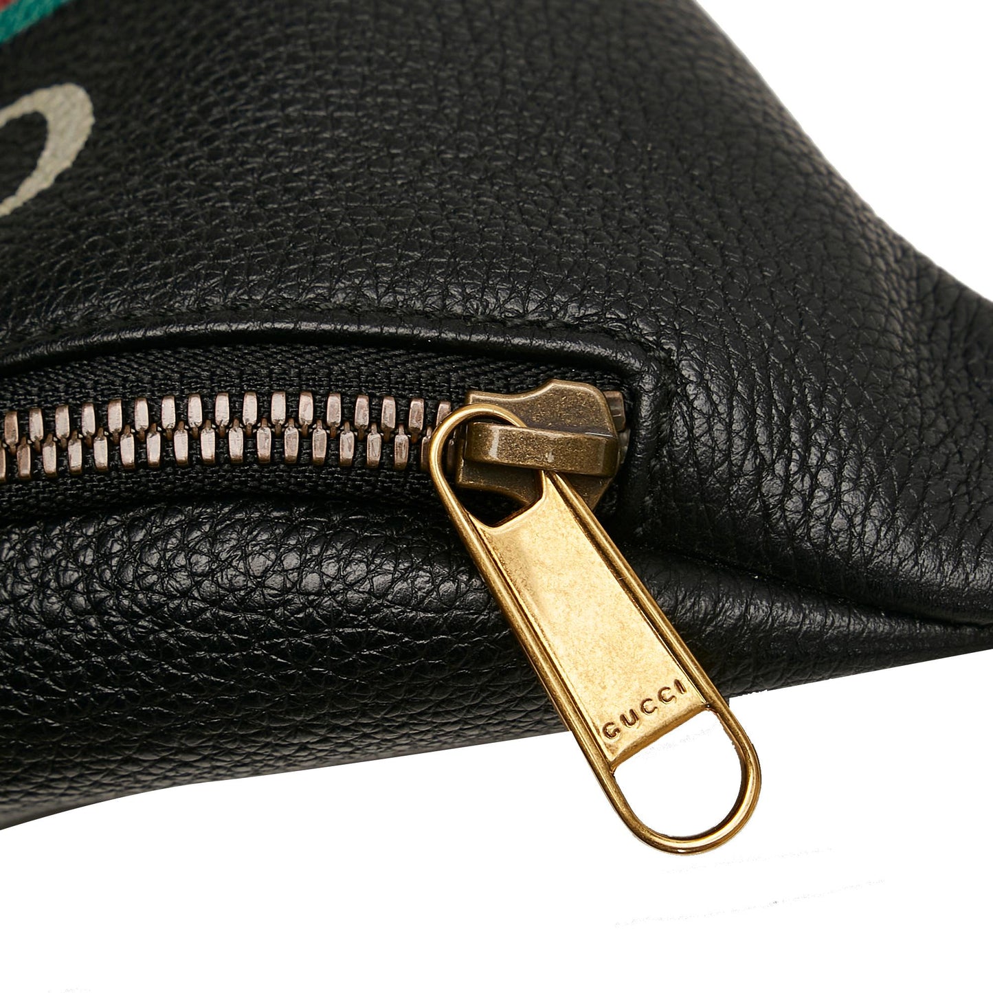 Gucci Logo Leather Belt Bag (SHG-37503)