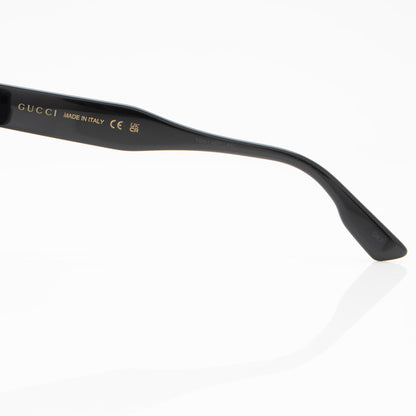 Gucci Logo Oversized Butterfly Sunglasses