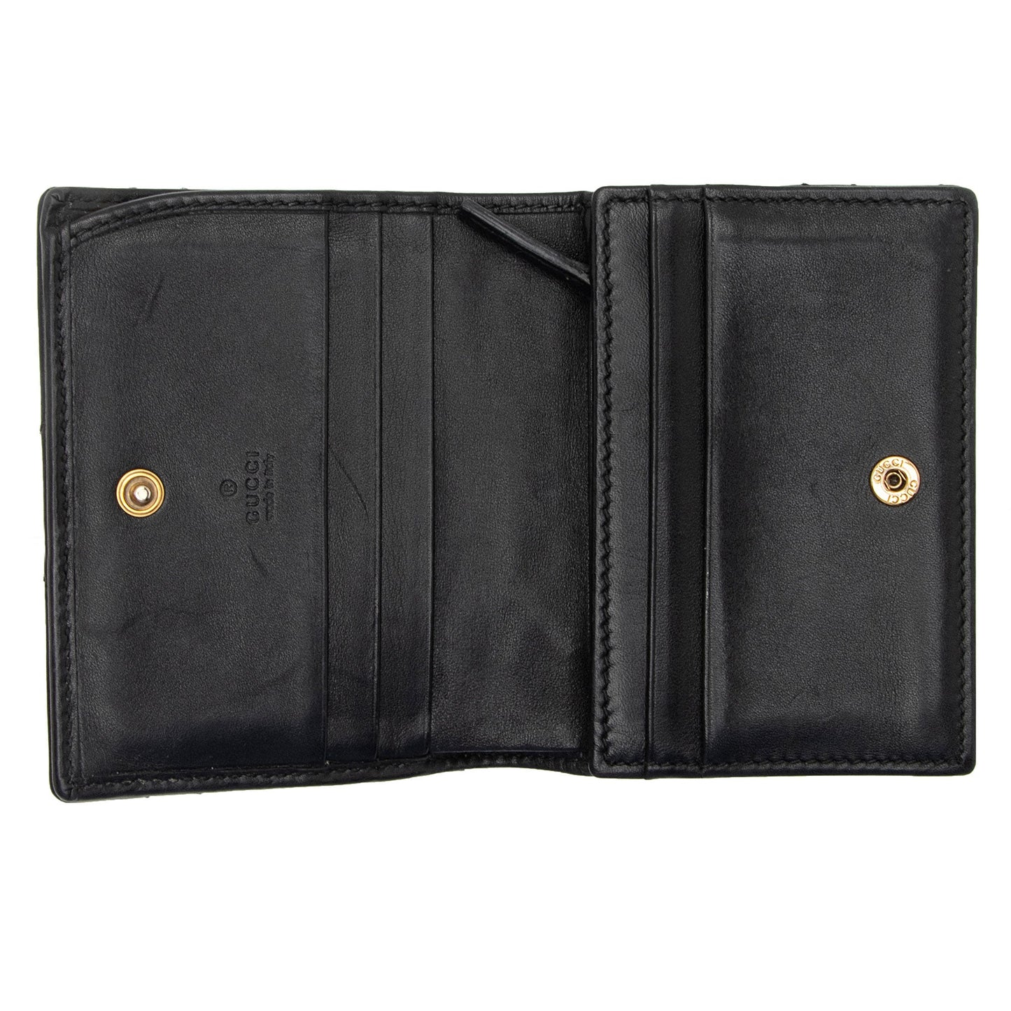 Gucci Matelasse GG Marmont Card Case Wallet (SHF-otkUtR)