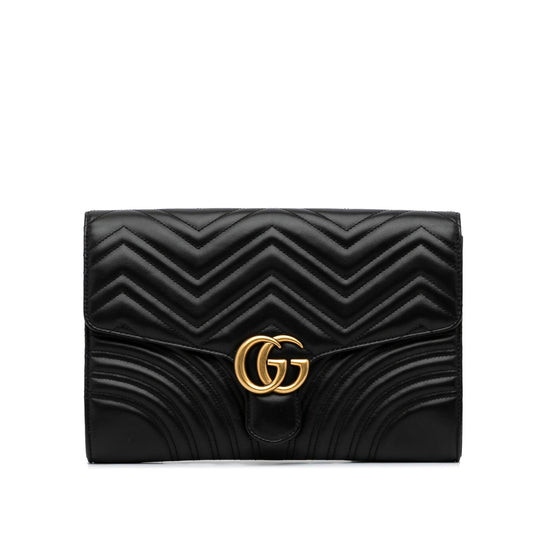 Gucci Matelasse GG Marmont Clutch (SHG-y2VUML)