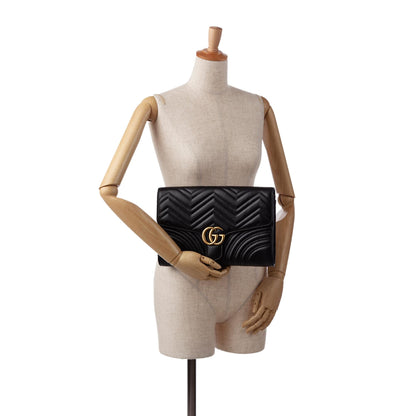 Gucci Matelasse GG Marmont Clutch (SHG-y2VUML)