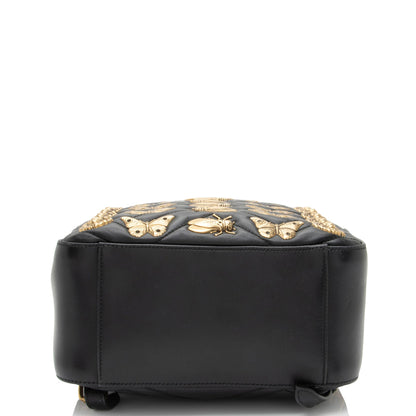 Gucci Matelasse Leather GG Marmont Animal Studs Backpack (SHF-1Xptvj)