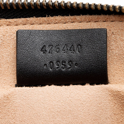 Gucci Matelasse Leather GG Marmont Animal Studs Clutch